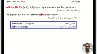 آموزش لغت Sufficeint و Adequate - مجموعه وکب پرو